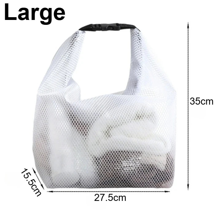 Waterproof Storage Bag Large Capacity Organizer for Gym Swimming Beach Lightweight Washable Durable Travel Toiletry Bag