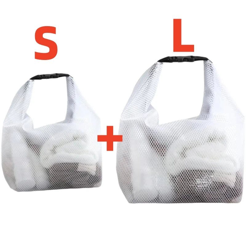 Waterproof Storage Bag Large Capacity Organizer for Gym Swimming Beach Lightweight Washable Durable Travel Toiletry Bag