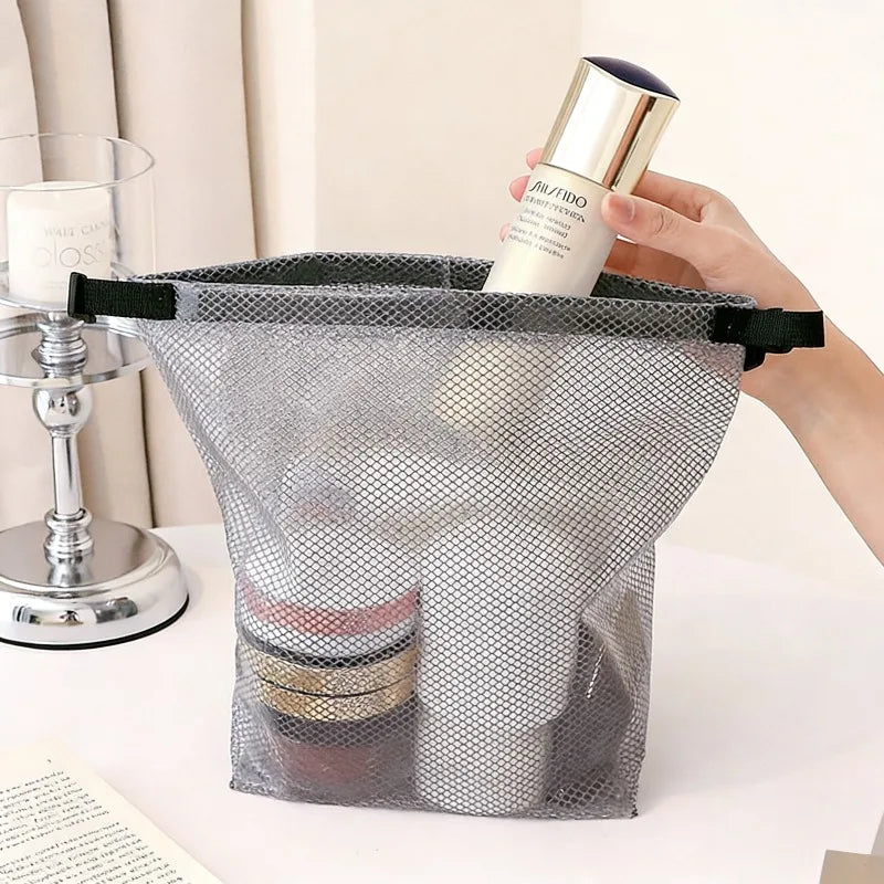 Waterproof Storage Bag Large Capacity Organizer for Gym Swimming Beach Lightweight Washable Durable Travel Toiletry Bag
