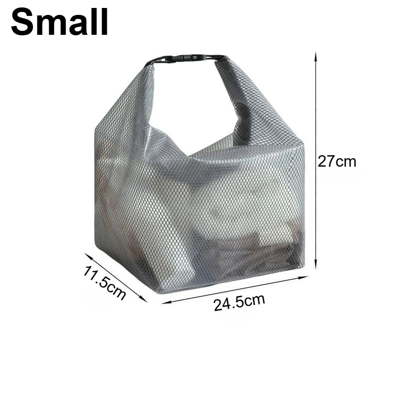Waterproof Storage Bag Large Capacity Organizer for Gym Swimming Beach Lightweight Washable Durable Travel Toiletry Bag