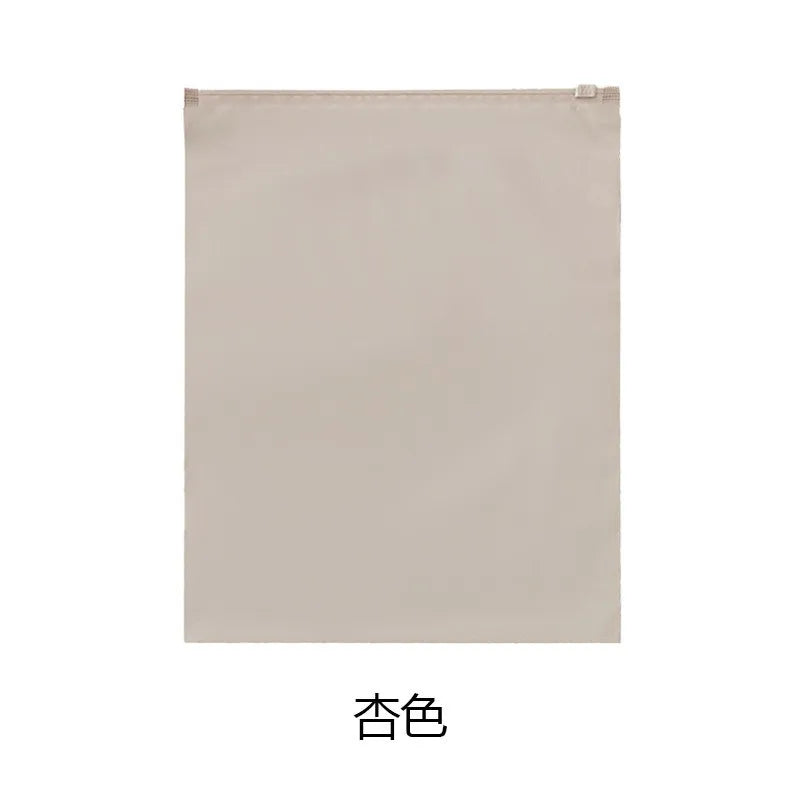 100/50pcs Wholesale Black Matte Frosted Clothes Packaging Zipper Bags Storage Plastic Shipping Sealed Reusable Pouches Organizer