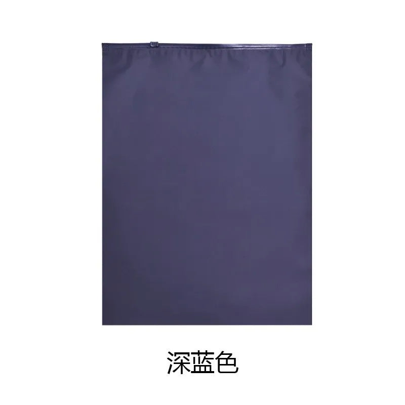 100/50pcs Wholesale Black Matte Frosted Clothes Packaging Zipper Bags Storage Plastic Shipping Sealed Reusable Pouches Organizer