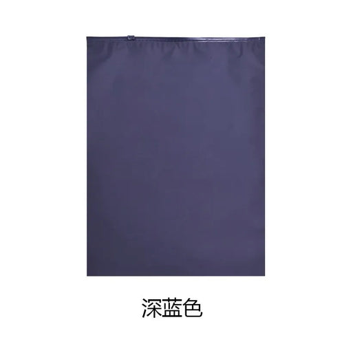 100/50pcs Wholesale Black Matte Frosted Clothes Packaging Zipper Bags Storage Plastic Shipping Sealed Reusable Pouches Organizer